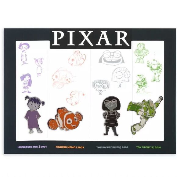 SUMMER SALE Disney 100 Pixar Boo Character PIN Monsters INC Limited NEW - Picture 3 of 3